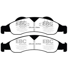 Load image into Gallery viewer, EBC Yellowstuff Street And Track Brake Pads (DP41803R)