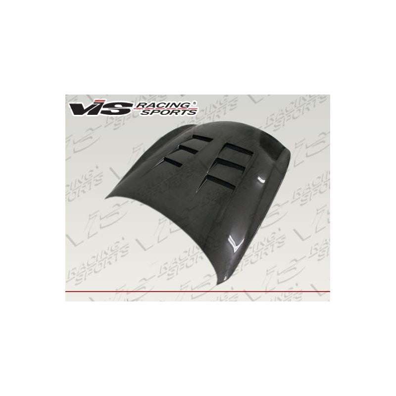 VIS Racing Terminator Style Black Carbon Fiber Hood (08ING372DTM-010C)