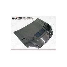 Load image into Gallery viewer, VIS Racing EVO Style Black Carbon Fiber Hood (99HDCVC2DEV-010C)