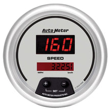 Load image into Gallery viewer, AutoMeter Ultra-Lite 3 3/8in 160 MPH Digital Speedo Gauge (6588)