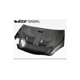 VIS Racing Techno R Style Black Carbon Fiber Hood (02ACRSX2DTNR-010C)