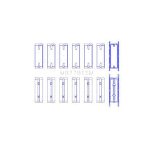 Load image into Gallery viewer, King Engine Bearings Main Bearing Set (MB7781SM0.25)