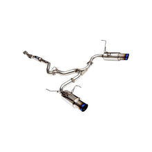 Load image into Gallery viewer, Invidia 08+ Subaru WRX/STI 4dr N1 Twin Outlet Single Layer Tip Titanium Cat-Back Exhaust ( (HS11STIGTT)