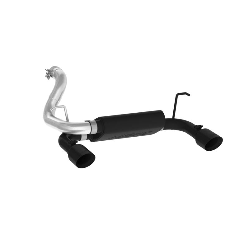 MBRP Exhaust 2 1/2" Axle Back, Dual Rear Exit, Black Coated (S5529BLK)