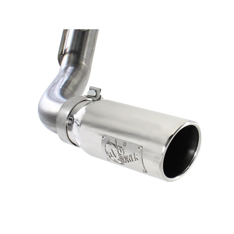 aFe MACH Force-Xp 3 IN 409 Stainless Steel Cat-Back Exhaust System w/Polished Tip (49-44038-P)