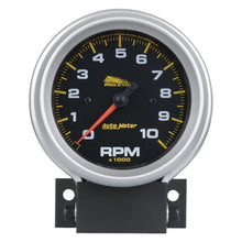 Load image into Gallery viewer, AutoMeter Pro-Cycle Gauge Tach 3 3/4in 10K Rpm 2 and 4 Cylinder Black Pro-Cycle (19202)