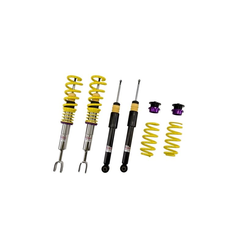 KW Suspension Coilover Kit V1 for Audi A4 (8E/B6/B7) Sedan FWD all engines (10210028)