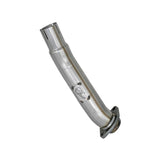 aFe Twisted Steel 2-1/2 IN 409 Stainless Steel Loop-Delete Downpipe (48-48024)