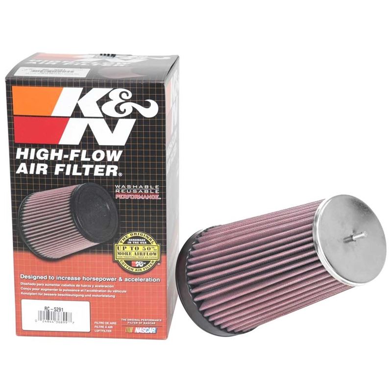 K&N Universal Clamp On Air Filter (RC-5291)