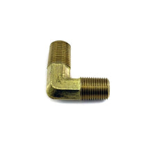 Load image into Gallery viewer, Nitrous Express 1/4 NPT x 1/4 NPT 90 Male Union Connector (16130)