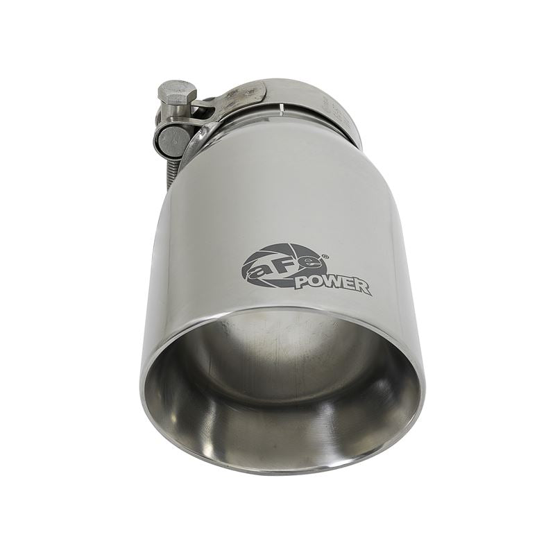 aFe MACH Force-Xp 304 Stainless Steel Clamp-on Exhaust Tip Polished (49T25354-P07)