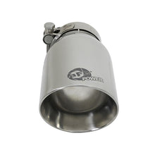 Load image into Gallery viewer, aFe MACH Force-Xp 304 Stainless Steel Clamp-on Exhaust Tip Polished (49T25354-P07)