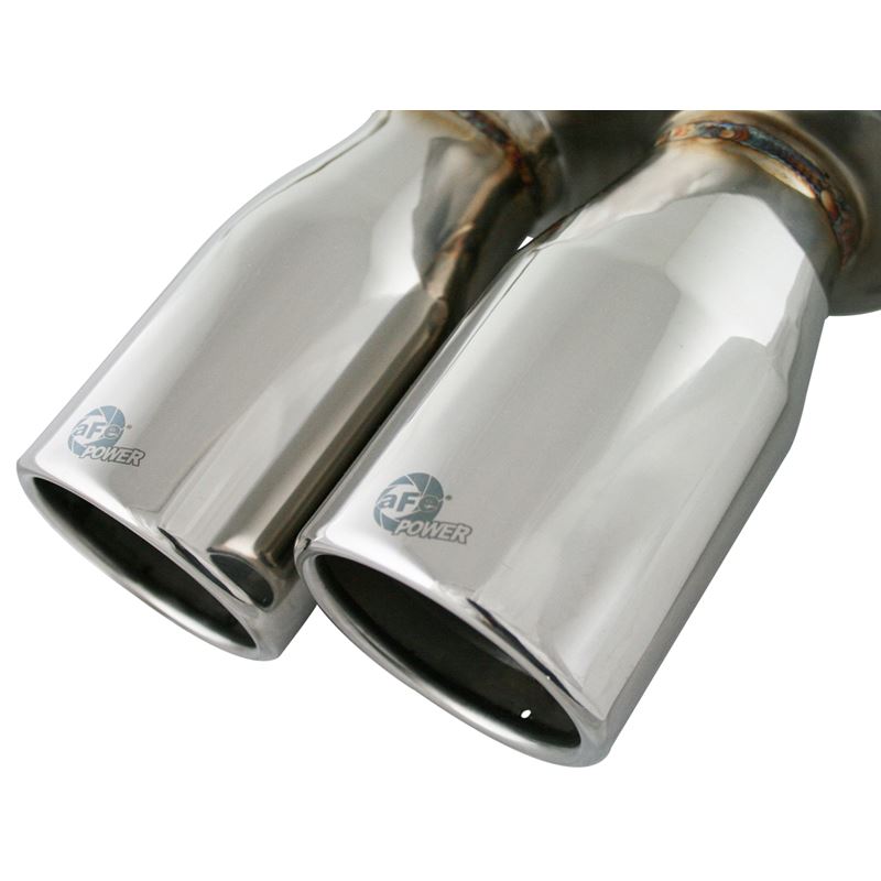 aFe MACH Force-Xp 2-1/2in 304 Stainless Steel Cat-Back Exhaust System w/Polished Tip (49-36311-P)