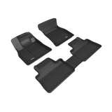 3D Maxpider KAGU Floor Mat, BLACK, 1ST ROW/2ND ROW (L1AD05901509)