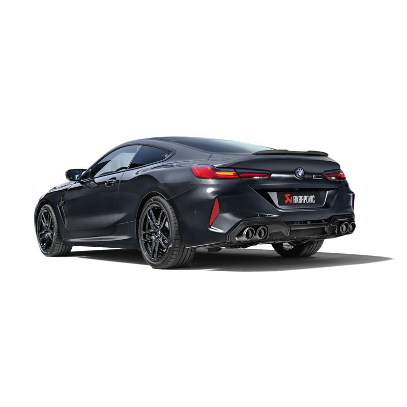 Akrapovic Evolution Line Cat Back(Titanium) w/Carbon Tips for 2020-2021 BMW M8(S-BM/T/23)