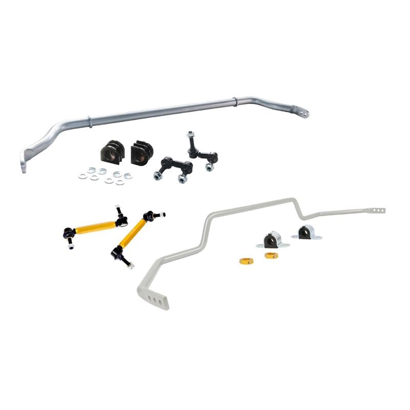 Whiteline Front (33mm) & Rear (20mm) Swaybar Kit for Nissan GTR R35 12+ (BNK020)