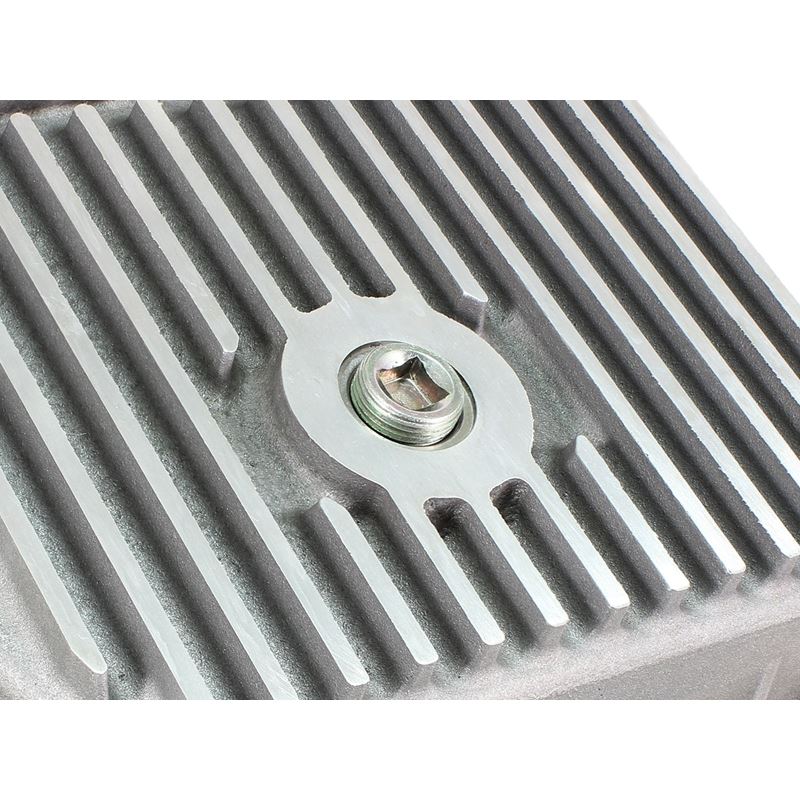 aFe Power Transmission Pan Raw w/ Machined Fins (46-70220)