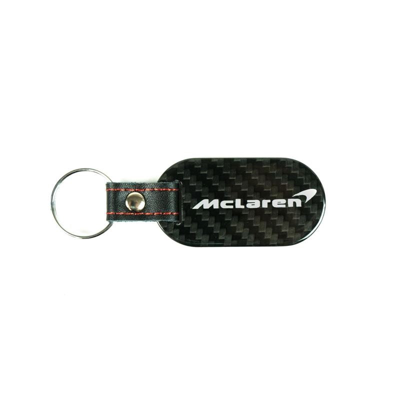 Fabspeed Mclaren Swoop and Text Carbon Fiber Keyring (FS.MCL.ST.CFKR)