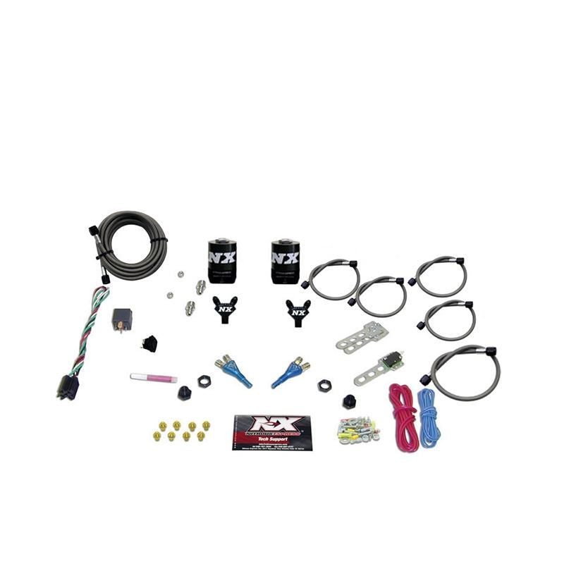 Nitrous Express 92-95 Dodge V8 TBI Dual Nozzle Nitrous Kit (50-125HP) w/o Bottle (20213-00)