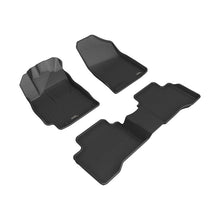 Load image into Gallery viewer, 3D Maxpider KAGU Floor Mat, BLACK, 1ST ROW/2ND ROW (L1HY11101509)