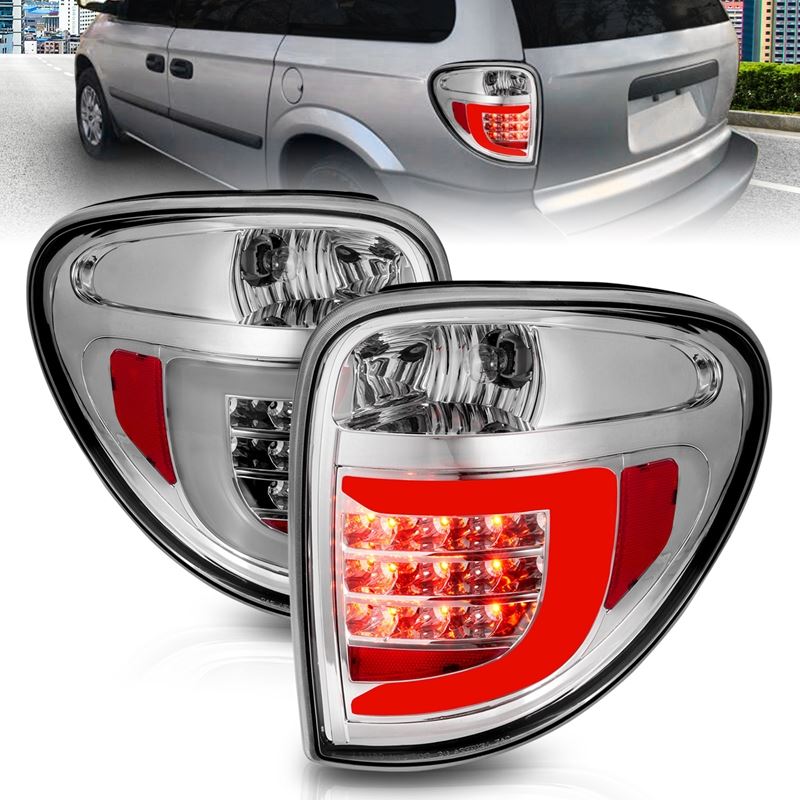 ANZO USA LED Tail Light Assembly for 2004-2007 Chrysler Town and Country (311367)