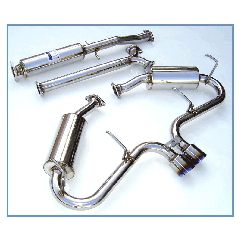 Invidia 03-04 Mini Cooper S 60mm (80mm tip) Titanium Tip Cat-back Exhaust *OVERSIZE SHIPPING* (HS03M (HS03MCSGTT)