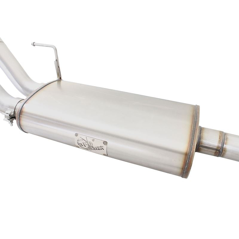 aFe MACH Force-Xp 3 IN 409 Stainless Steel Cat-Back Exhaust System w/Polished Tip (49-43074-P)