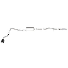 Load image into Gallery viewer, aFe Vulcan Series 3 IN 304 Stainless Steel Cat-Back Exhaust System w/ Black Tips (49-34106-B)