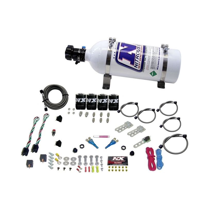 Nitrous Express Dodge EFI Dual Stage Nitrous Kit (50-150HP x 2) w/5lb Bottle (20324-05)