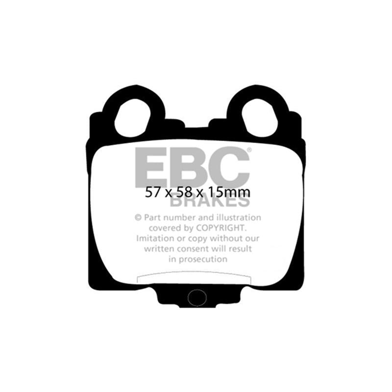 EBC Yellowstuff Street And Track Brake Pads (DP41224R)