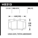 Hawk Performance Super Duty Brake Pads (HB313P.685)