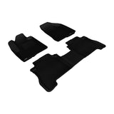 3D Maxpider KAGU Floor Mat, BLACK, 1ST ROW/2ND ROW (L1HY00501509)