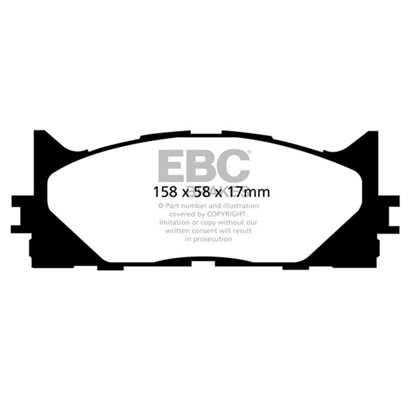 EBC Yellowstuff Street And Track Brake Pads (DP41790R)