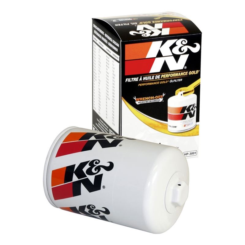 K&N Performance Gold Oil Filter (HP-3001)