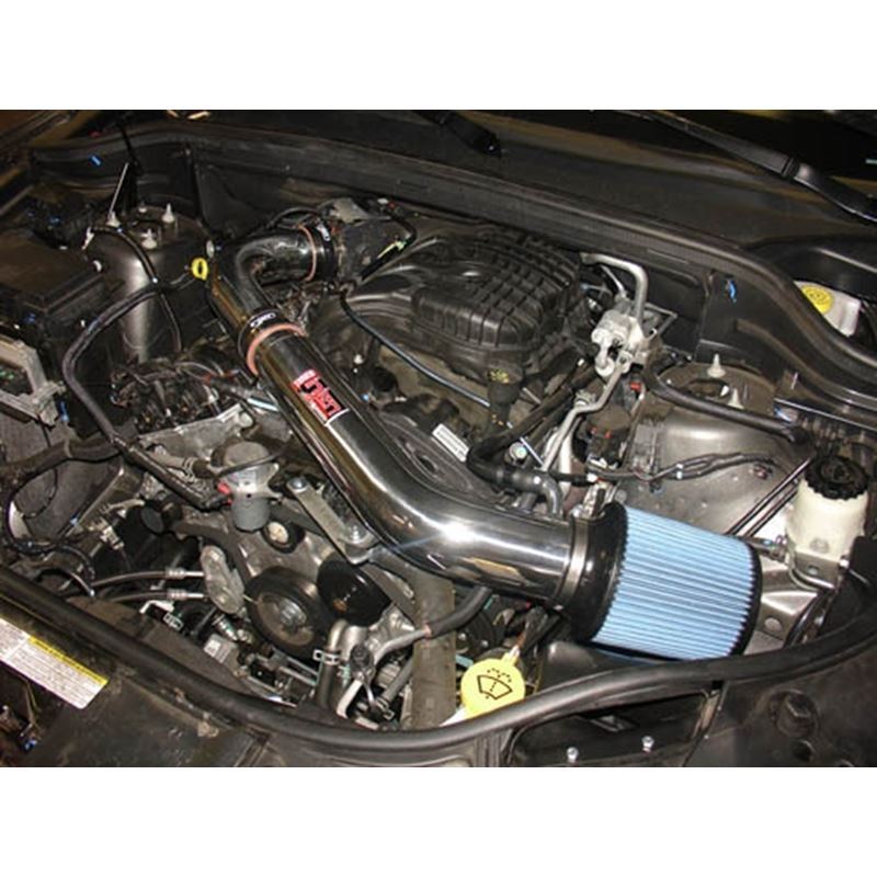 Injen 11 Dodge Durango 3.6L V6 Wrinkle Black Power-Flow Short Ram Intake w/ MR Tech and Nano Filter (PF5020WB)