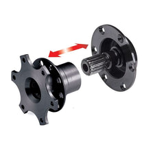 Load image into Gallery viewer, Sparco Black Quick Release Steering Wheel Hub (015R98TU)