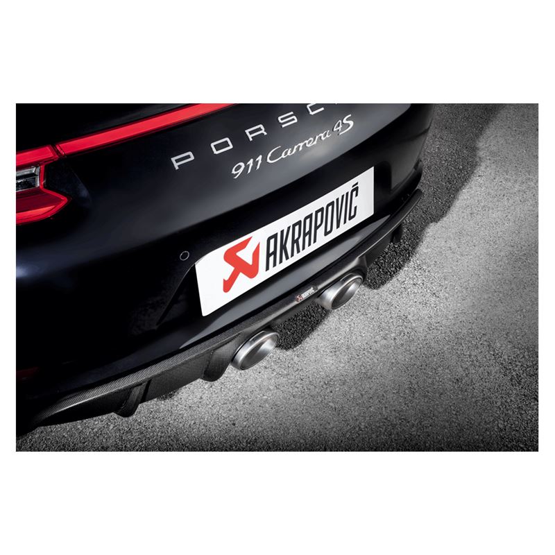 Akrapovic 16-17 Porsche 911 Carrera S/4/4S/GTS (991.2) Rear Carbon Fiber Diffuser - Matte (DI-PO/CA/3)