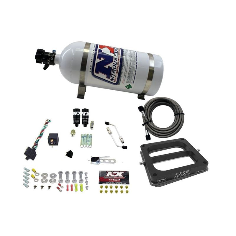 Nitrous Express Dominator Hitman Plus Nitrous Kit (50-200HP) w/10lb Bottle (40071-10)