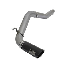 Load image into Gallery viewer, aFe Large Bore-HD 5 IN DPF-Back Stainless Steel Exhaust System w/Black Tip (49-46112-B)