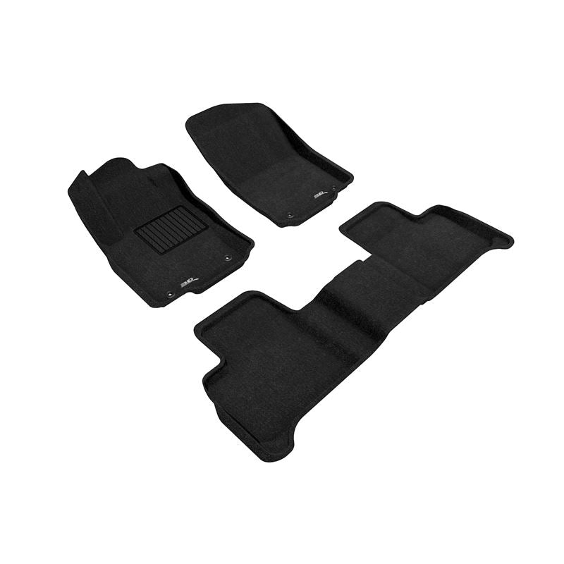 3D Maxpider ELEGANT Floor Mat, BLACK, 1ST ROW/2ND ROW (L1MB02904709)