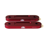 Blox Racing Honda S2000 Racing Front 12mm Thin Spacer Bump Steer Kit - Red (Lowered 1in and more) (BXSS-20354-12-RD)