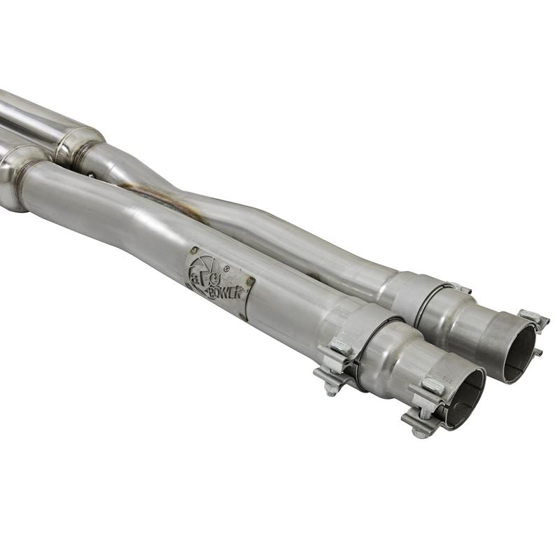 aFe MACH Force-Xp 304 Stainless Steel Cat-Back Exhaust w/ Resonator Polished Tip (49-33087-P)