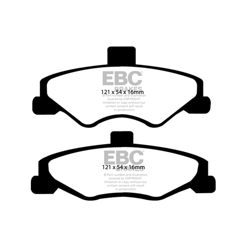 EBC Yellowstuff Street And Track Brake Pads (DP41323R)