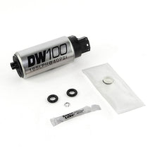 Load image into Gallery viewer, Deatschwerks DW100 series, 165lph in-tank fuel pump w/ install kit (Excludes Si)(9-101S-1007)