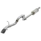 aFe MACH Force-Xp 2-1/2 IN 409 Stainless Steel Axle-Back Hi-Tuck Exhaust Black (49-48075-B)