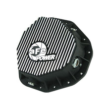 Load image into Gallery viewer, aFe Pro Series Rear Differential Cover Black w/ Machined Fins (46-70092)