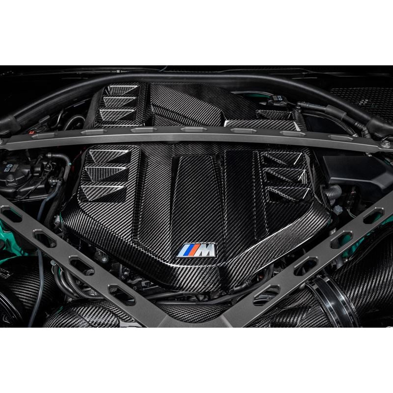 Eventuri BMW G8X M3 / M4 Black Carbon Engine Cover - GLOSS (EVE-G8XM-CF-ENG)