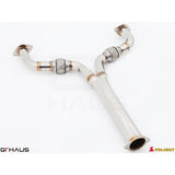 GTHAUS Front Y-Pipe Collector Section Stainless for 2003-2007 Infiniti G35(NI0603004)