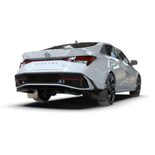 Load image into Gallery viewer, Rally Armor Black Mud Flap/White Logo for 2024 Hyundai Elantra N Line (MF120-UR-BLK-WH)