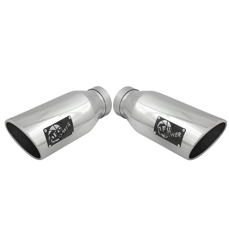 aFe MACH Force-Xp 304 Stainless Steel Clamp-on Exhaust Tip Polished (49T40606-P15)